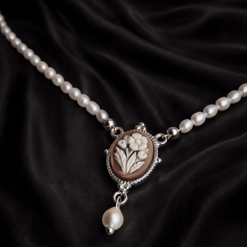 Collier I Fiori del male - argento